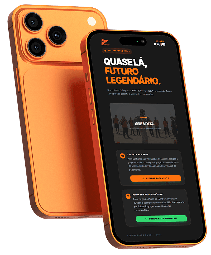 Experiência no celular — aplicativo do evento